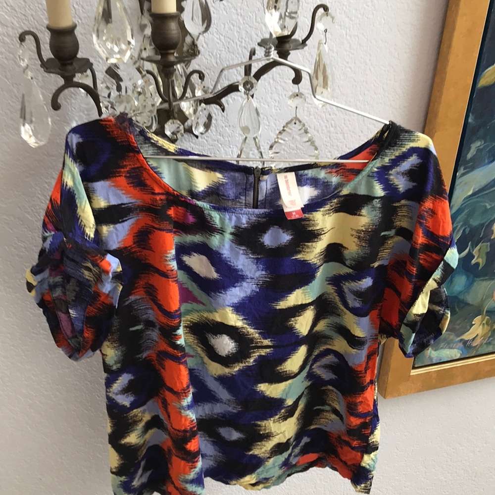 No boundaries tribal rayon top woman’s medium 7-9
